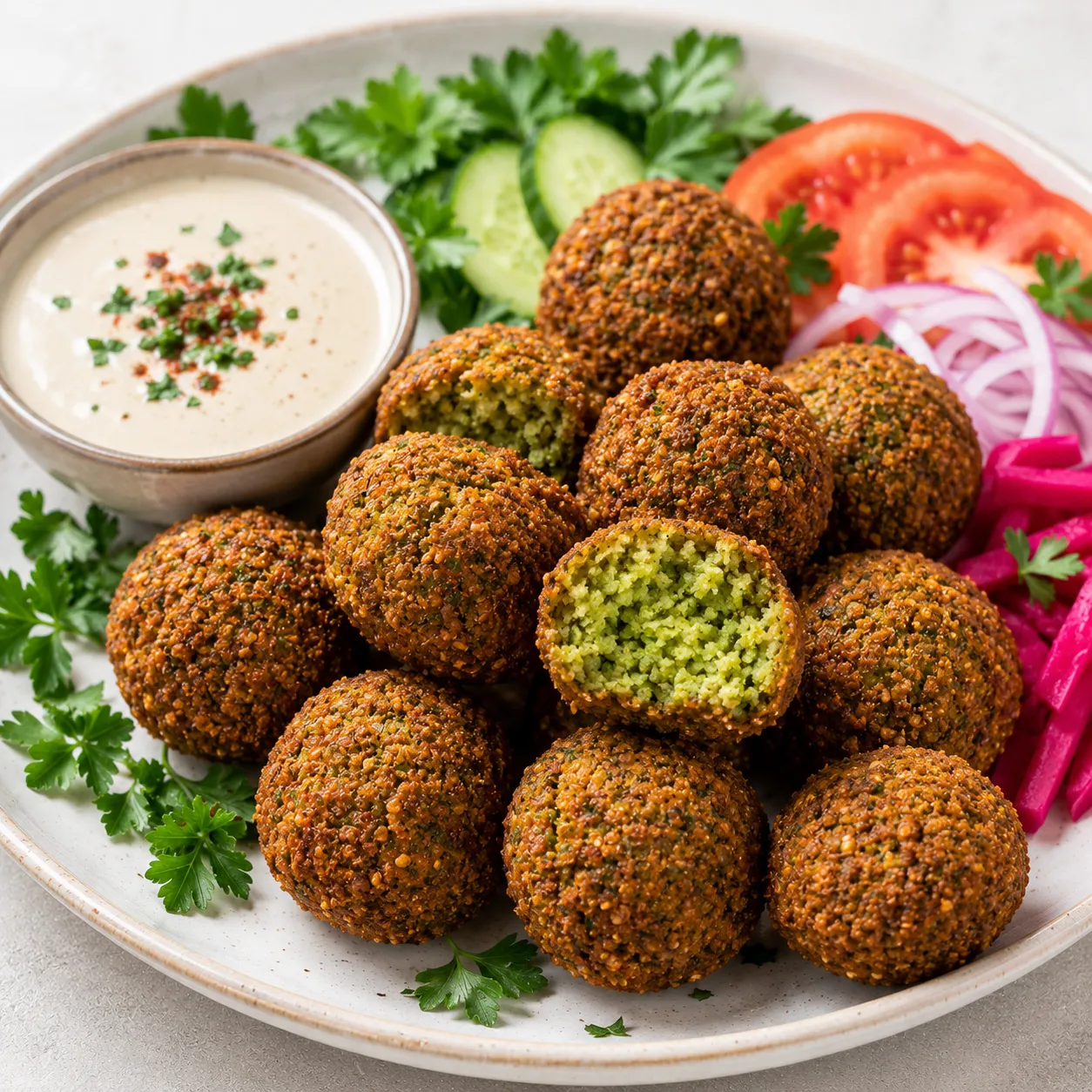 Falafel - Fava Beans and Chick Peas Patties