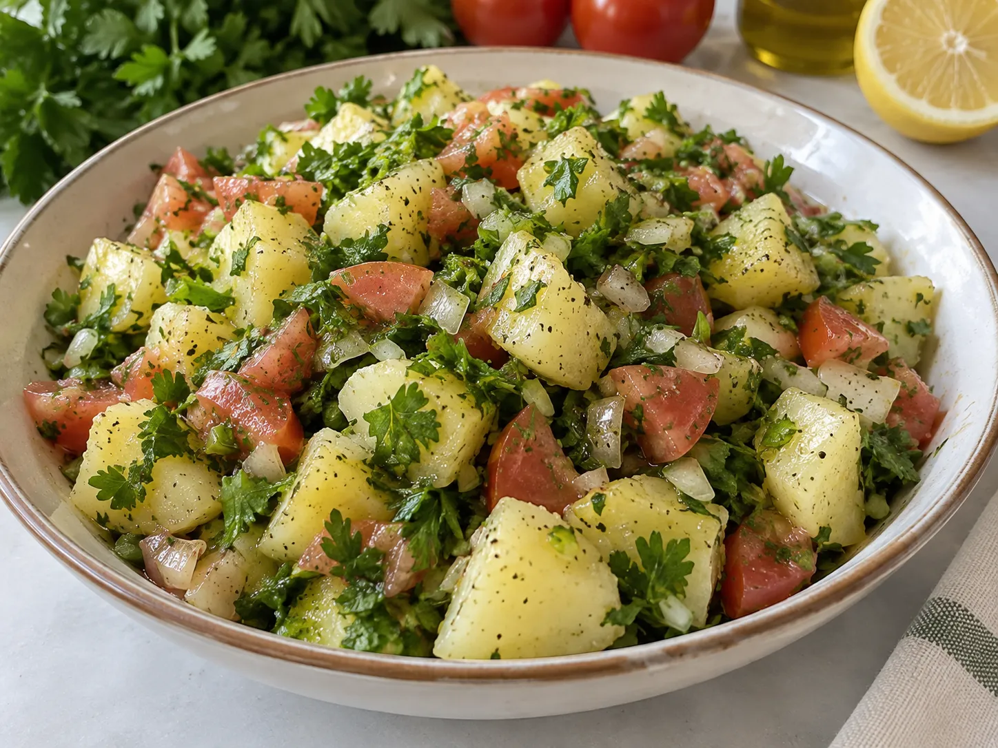 Lebanese Potato Salad